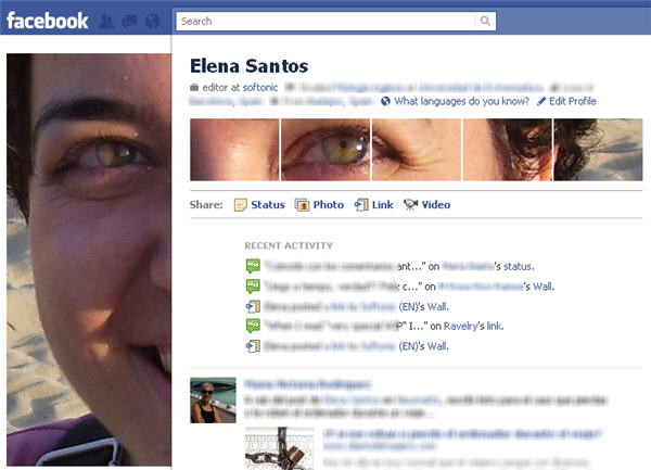 facebook profile photo. new facebook profile, new possibilities